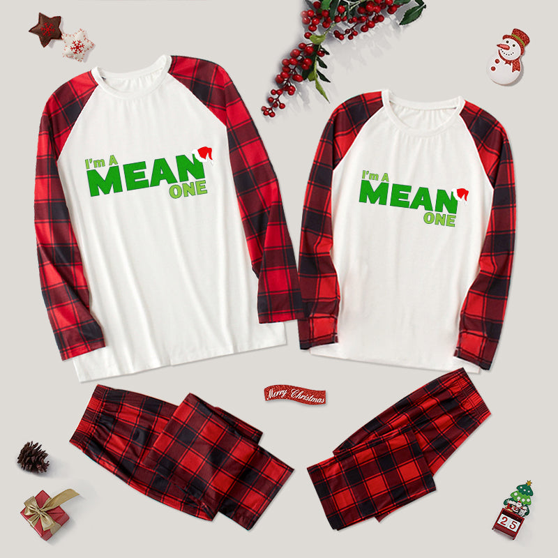 I'm a Mean One Family Christmas Pajama Sets