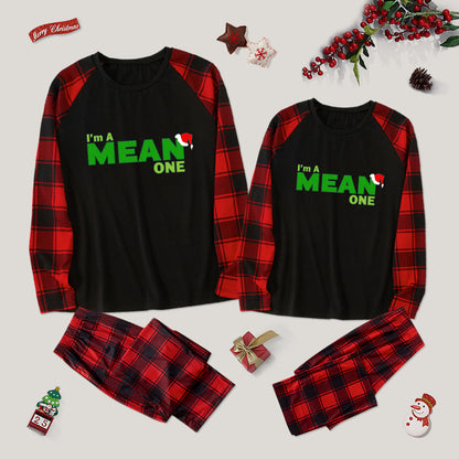 I'm a Mean One Family Christmas Pajama Sets