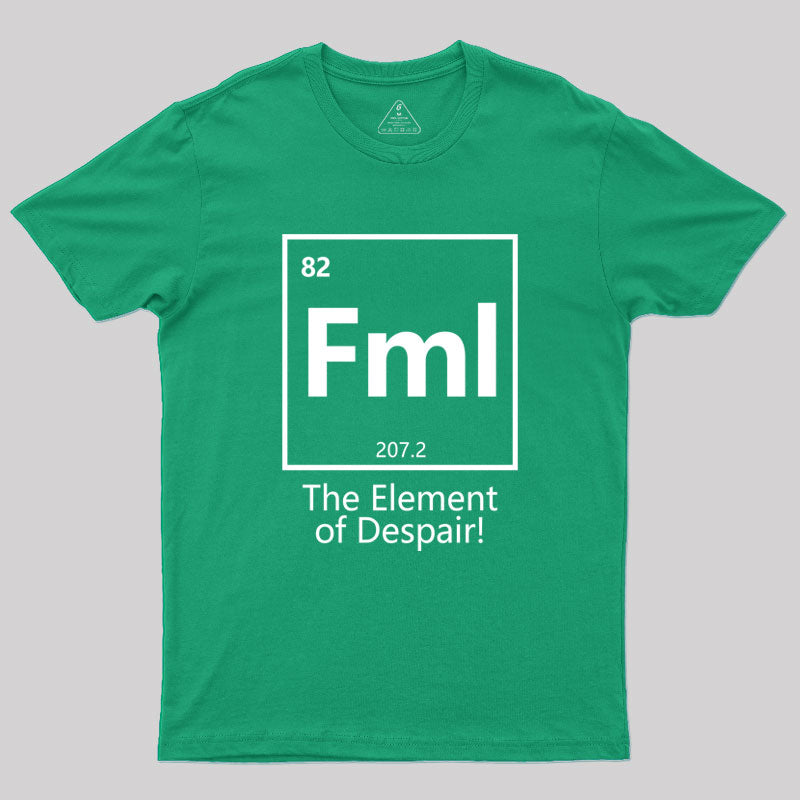 The Element of Despair Geek T-Shirt