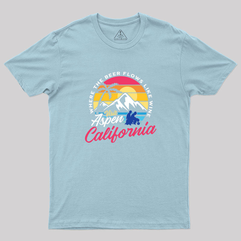 Visit Aspen California - Dumb And Dumber Spot Geek T-Shirt