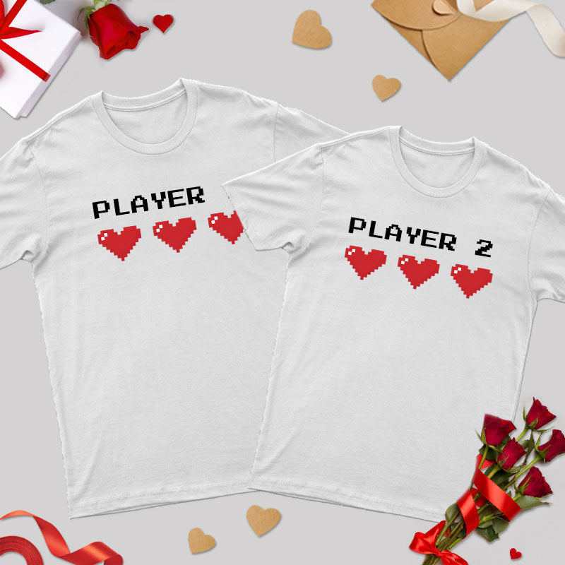 Player Geek Couple T-Shirt