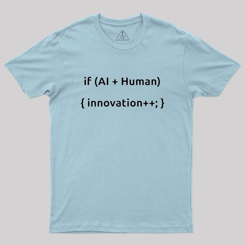 AI And Human Geek T-Shirt