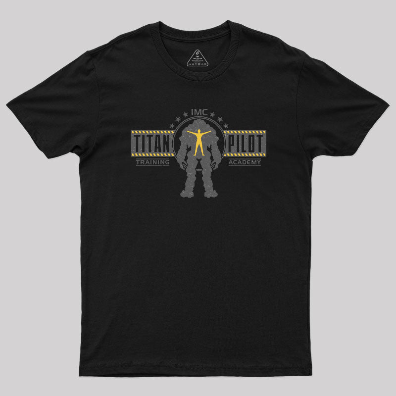 Titan Pilot Training Geek T-Shirt