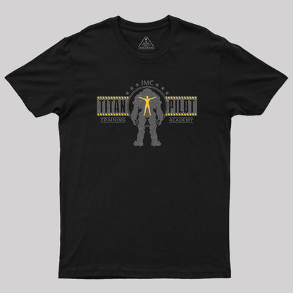 Titan Pilot Training Geek T-Shirt