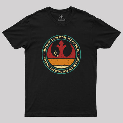 Kicking Imperial Ass Geek T-Shirt