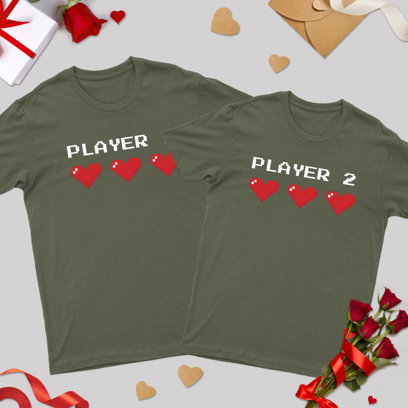 Player Geek Couple T-Shirt