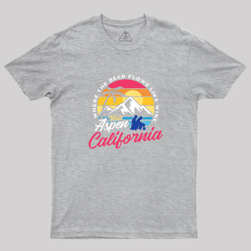 Visit Aspen California - Dumb And Dumber Spot Geek T-Shirt