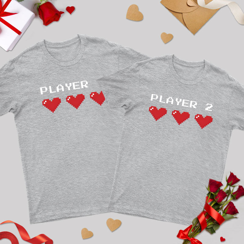 Player Geek Couple T-Shirt