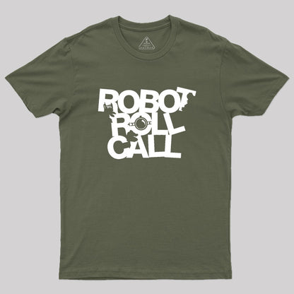 Robot Roll Call Geek T-Shirt