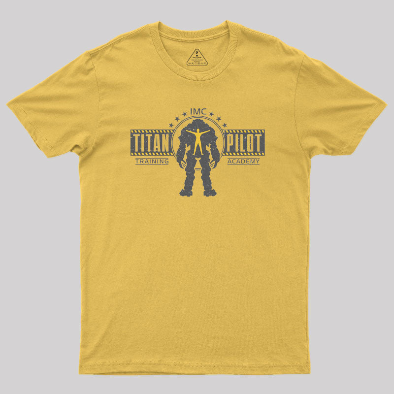 Titan Pilot Training Geek T-Shirt