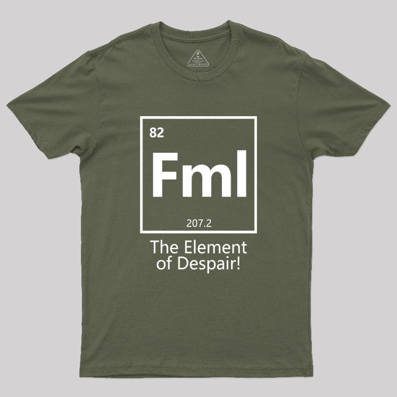 The Element of Despair Geek T-Shirt