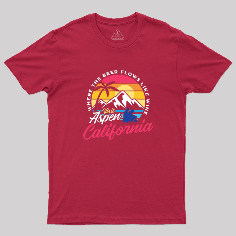 Visit Aspen California - Dumb And Dumber Spot Geek T-Shirt