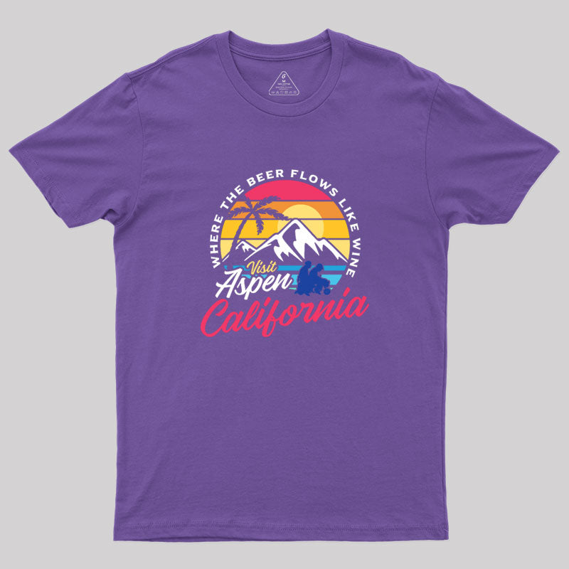 Visit Aspen California - Dumb And Dumber Spot Geek T-Shirt