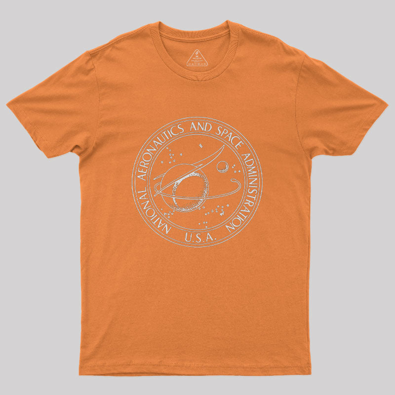 Vintage Space Logo Geek T-Shirt