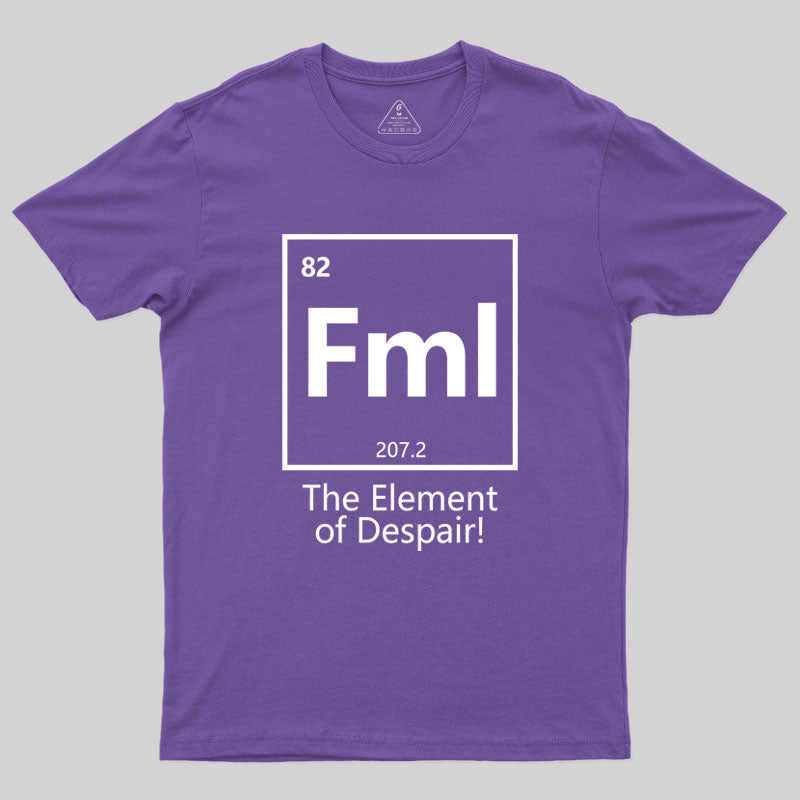 The Element of Despair Geek T-Shirt