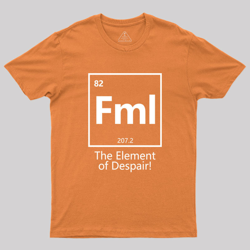 The Element of Despair Geek T-Shirt