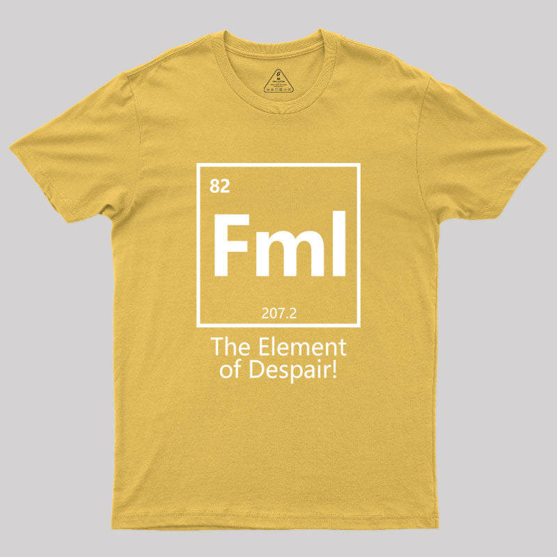 The Element of Despair Geek T-Shirt