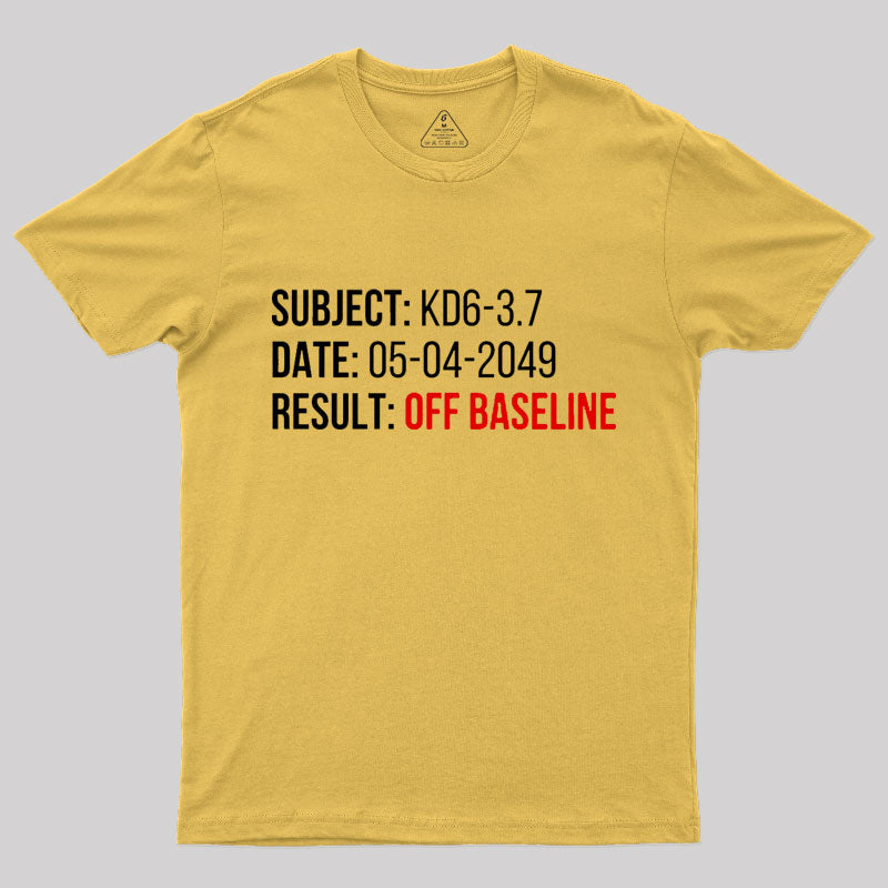 Blade Runner - OFF BASELINE T-Shirt