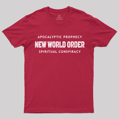 New World Order Spiritual Conspiracy T-Shirt