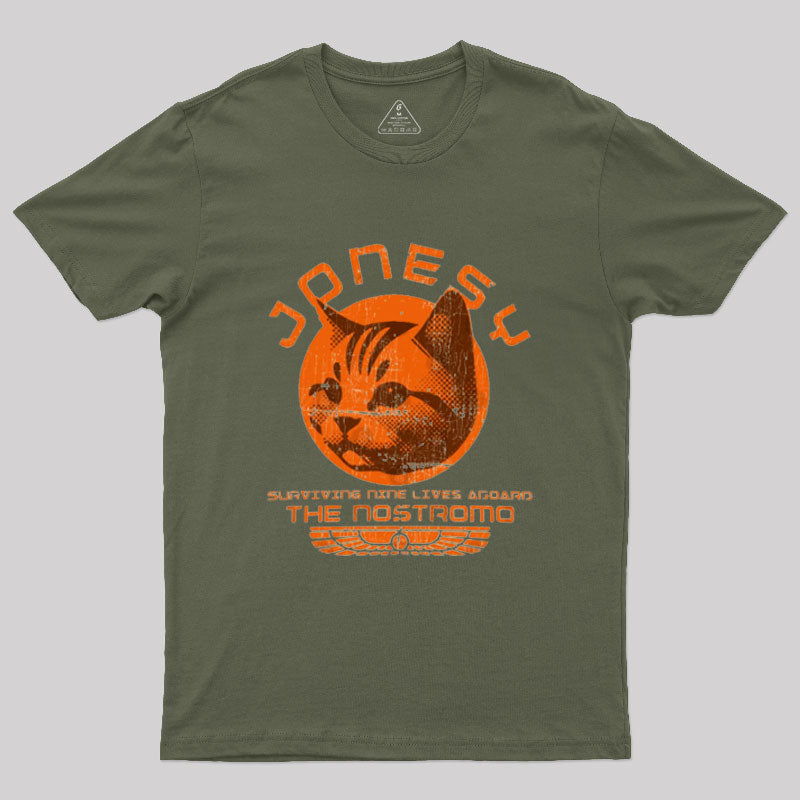 Surviving Nine Lives Aboard The Nostromo T-Shirt