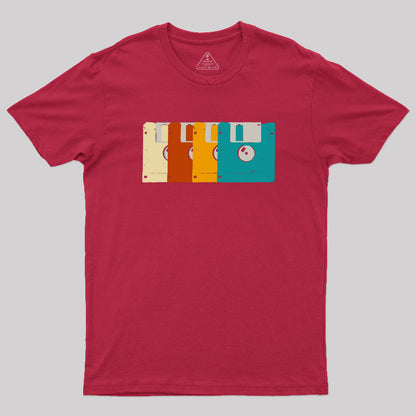 Retro Floppy Disk Icon T-Shirt