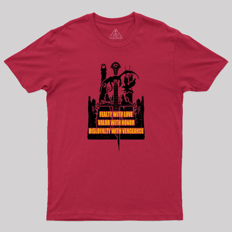 Love Honor and Vengeance T-Shirt