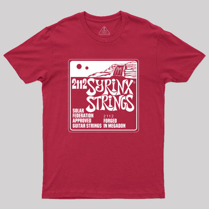 Syrinx Strings 2112 Rush T-Shirt