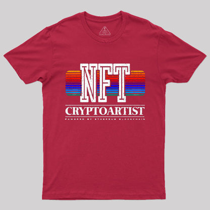 Nft Cryptoartist 80s Vibes T-Shirt