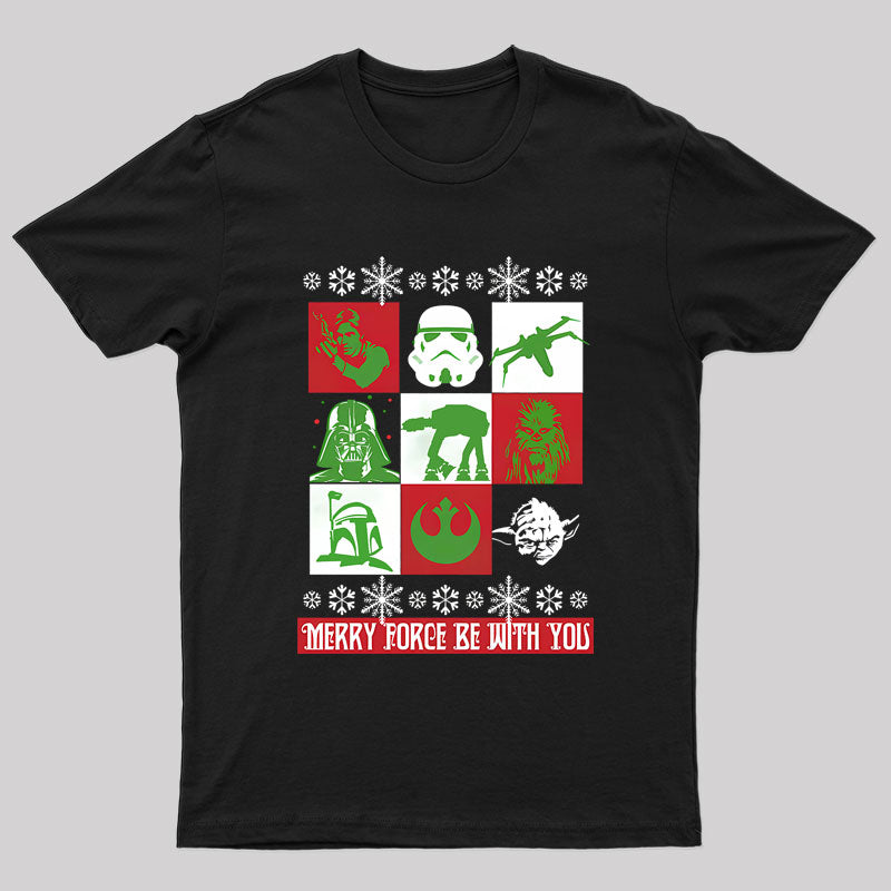 Merry Force Be With You T-Shirt