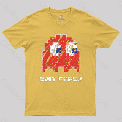 8Bit Fever Geek T-Shirt Yellow / S