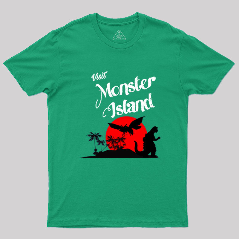 Visit Monster Island Geek T-Shirt