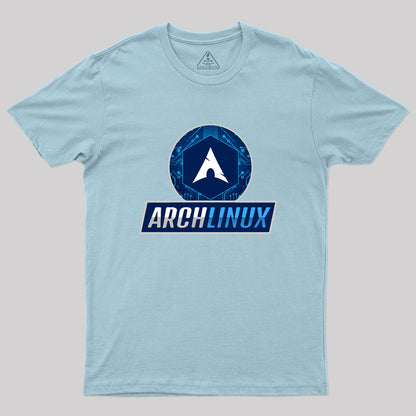 Cyber security - Ethical Hacker - Arch Linux Geek T-Shirt