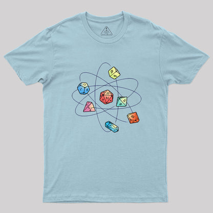 Dice Atom Geek T-Shirt