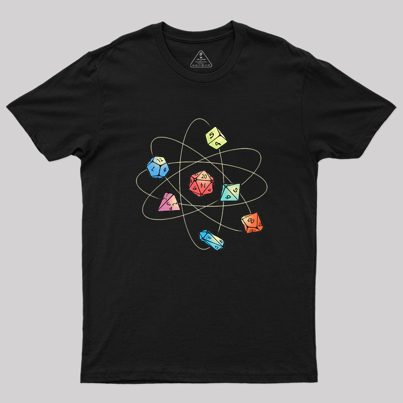 Dice Atom Geek T-Shirt