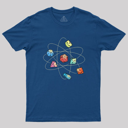 Dice Atom Geek T-Shirt