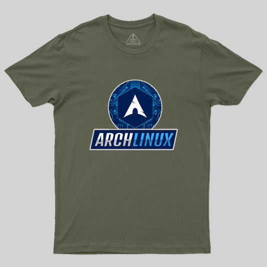 Cyber security - Ethical Hacker - Arch Linux Geek T-Shirt