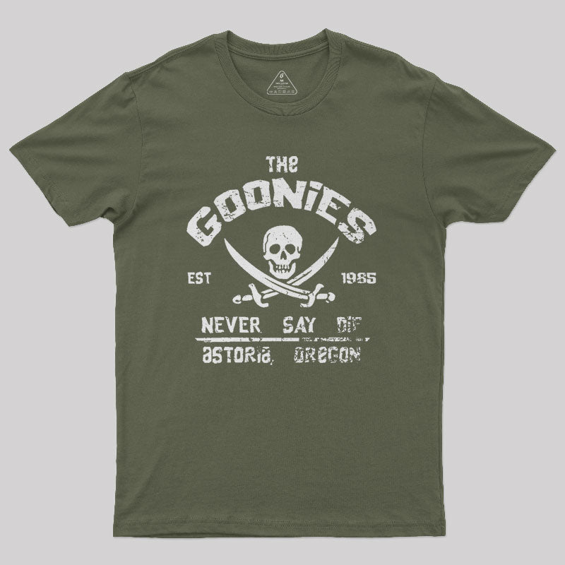 The Goonies Never Say Die Geek T-Shirt