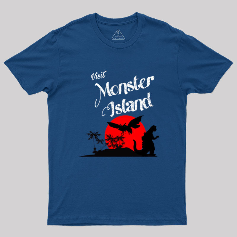 Visit Monster Island Geek T-Shirt