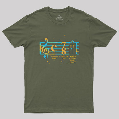 Wibbly Wobbly Timey Wimey Geek T-Shirt