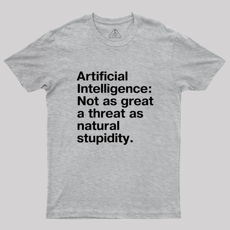 Artificial Intelligence Geek T-Shirt