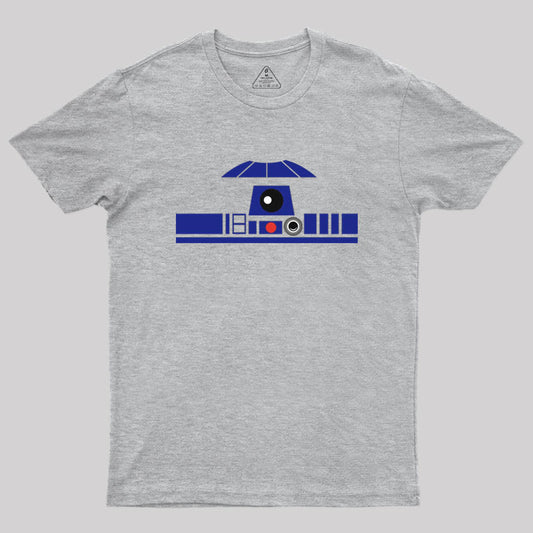 Space Robot Vintage Art Geek T-Shirt