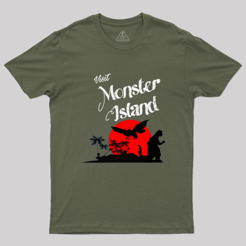 Visit Monster Island Geek T-Shirt