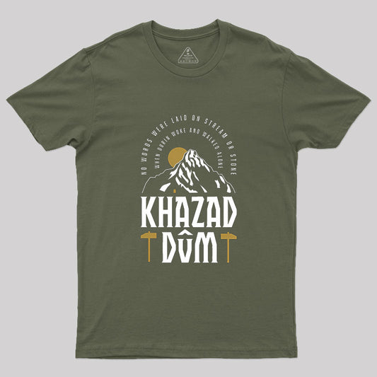 Khazad Dum Geek T-Shirt