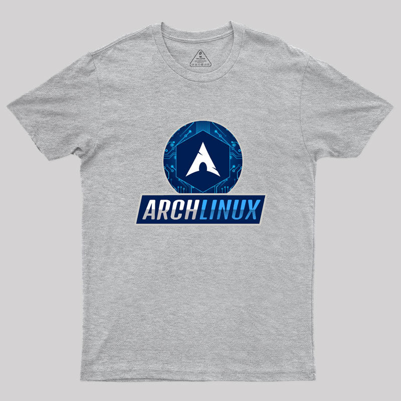 Cyber security - Ethical Hacker - Arch Linux Geek T-Shirt