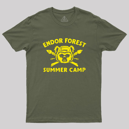 Endor Forest Summer Camp Geek T-Shirt