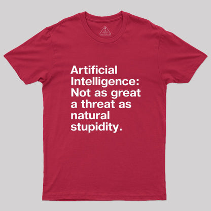 Artificial Intelligence Geek T-Shirt