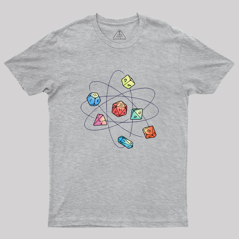 Dice Atom Geek T-Shirt