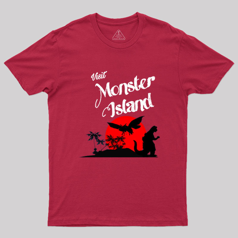 Visit Monster Island Geek T-Shirt