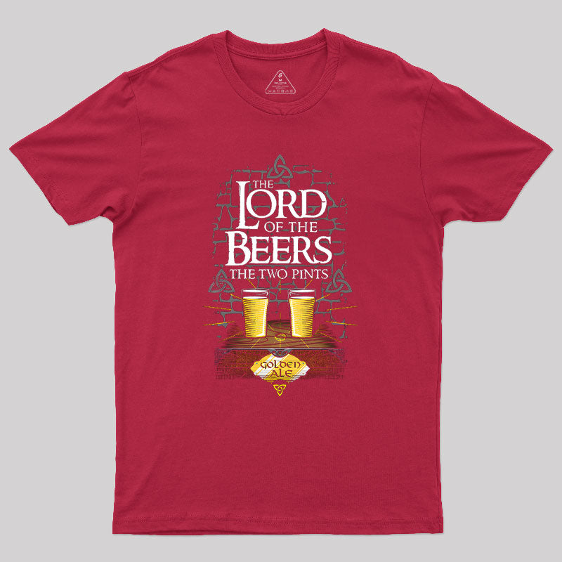 The Lord of the Beers Geek T-Shirt