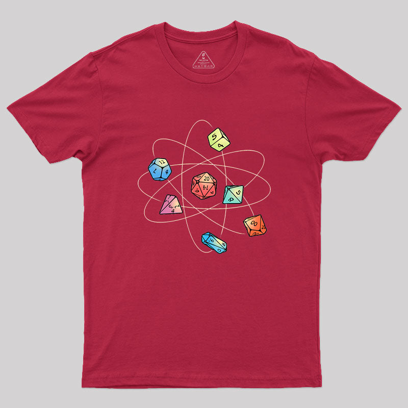 Dice Atom Geek T-Shirt